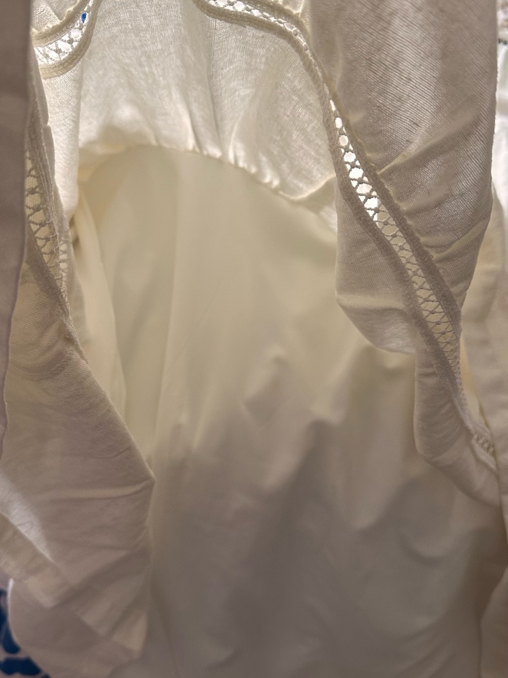TAYLOR Ivory Tiered Linen Blend Midi Dress – Size 10 – NWT - Picture 9 of 15